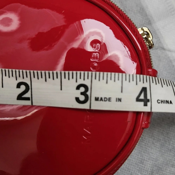 Marc Jacobs Patent Leather Red Mini Circle Bag - Picture 3 of 6